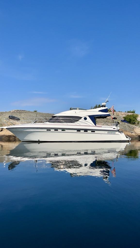 Klosterfjord 40 flybridge, aksler, 30 knop 1