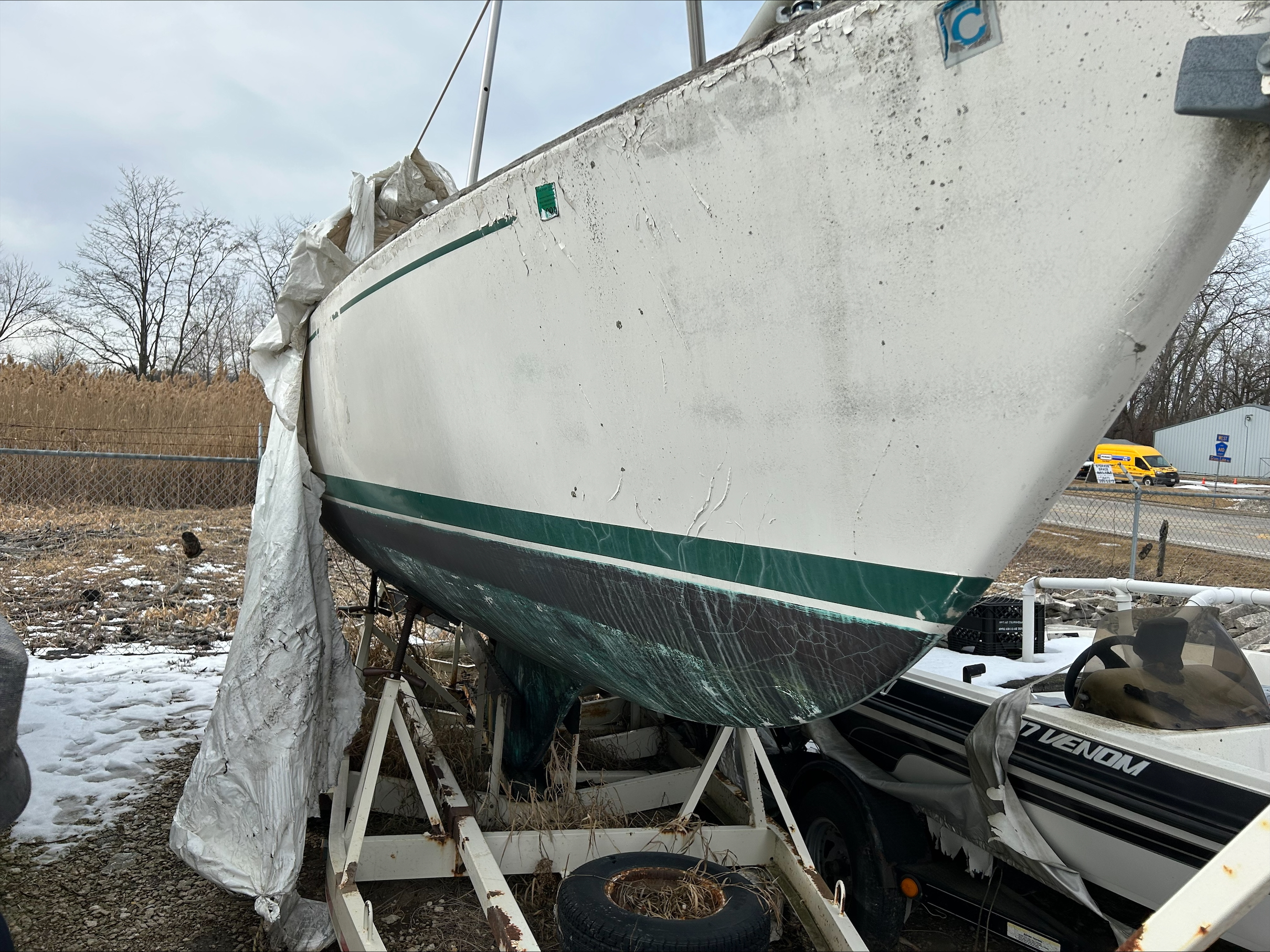 Sailboat needs to go. Restorer's next project 1